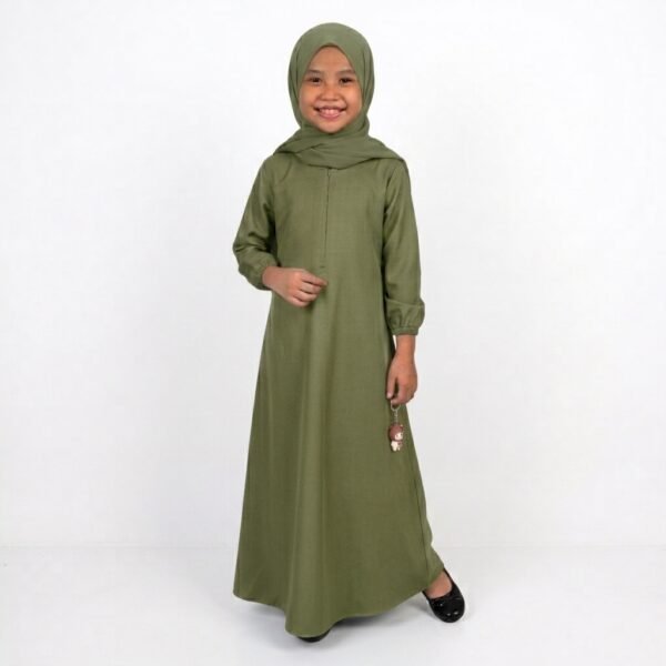 Al Sara (20-28/6Y-14Y)JUBAH BUDAK PEREMPUAN/JUBAH KANAK-KANAK PEREMPUAN/JUBAH BUDAK REMAJA/ABAYA